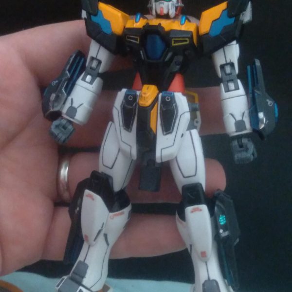 Repaint of my HG helios is going well. About to start on the backpack （2枚目）