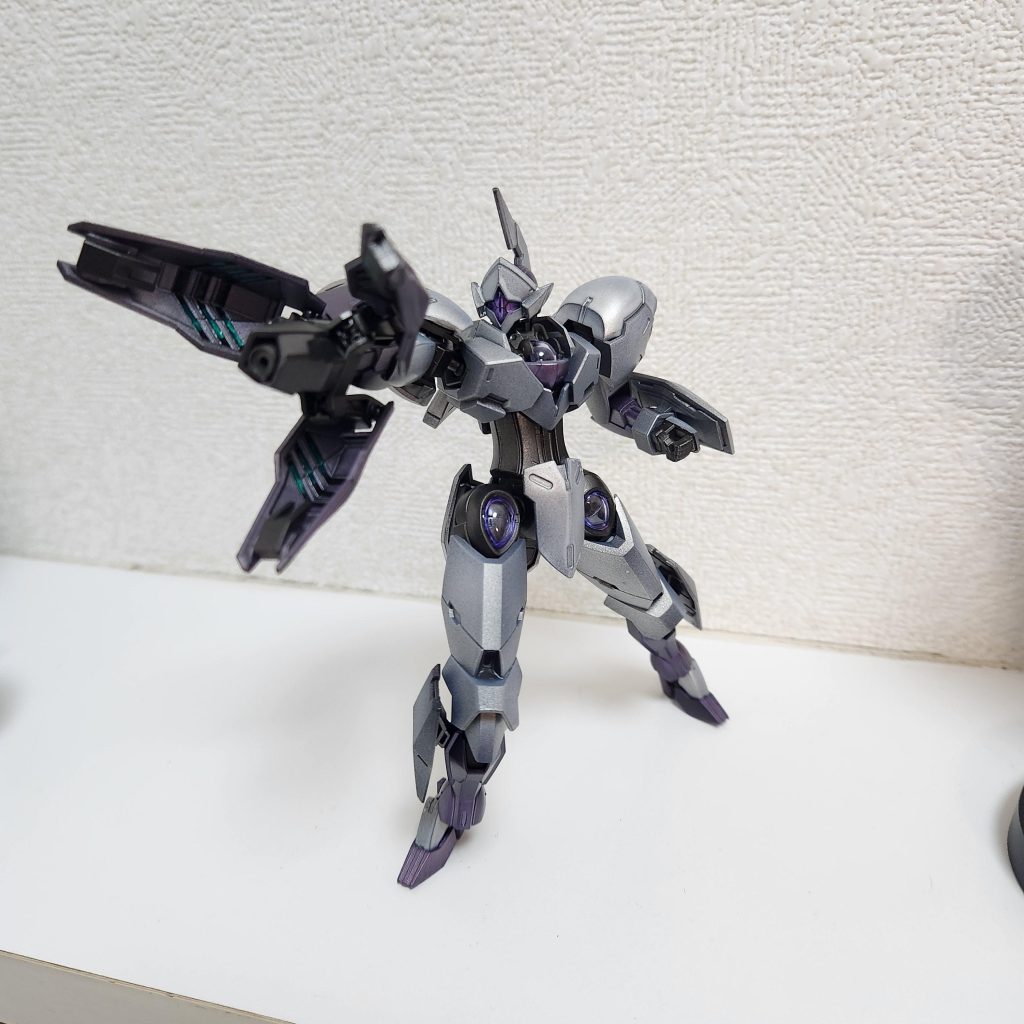 ビームブレイサー構え