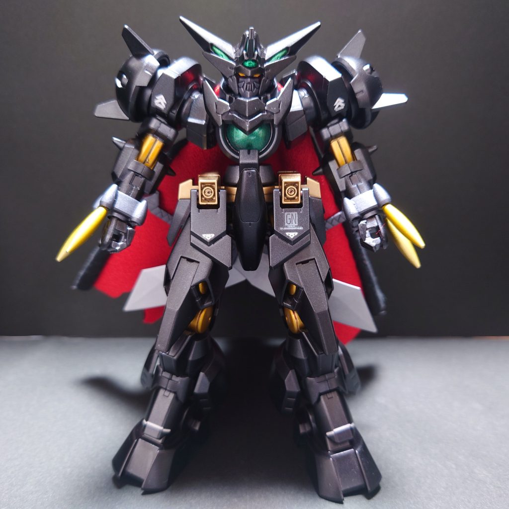 ゲッタァァァァーウィングゥ！ゲッターウィング展開ですマントは妻に100均の端切れで作ってもらいました、マジ感謝！水星のおかげで、妻もやっと色々なガンダムを見始めた効果かなと