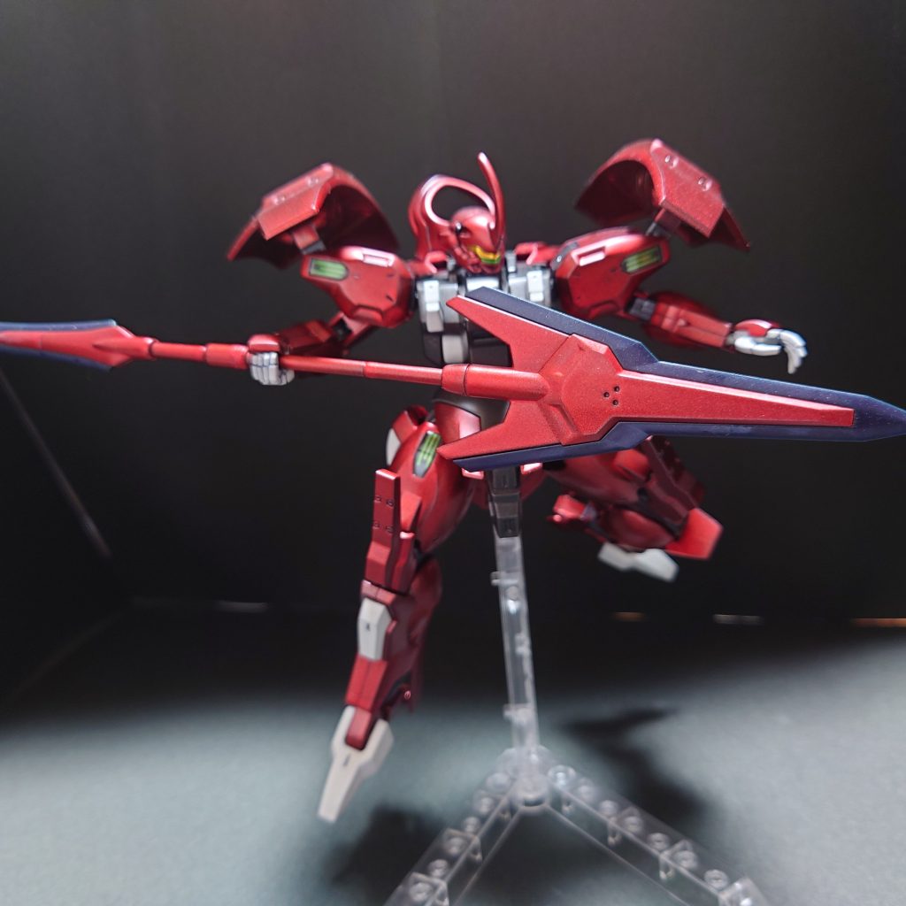 腕はここまでが限界です泣ビームの色を紫に変えたのが、せめてもの抵抗です