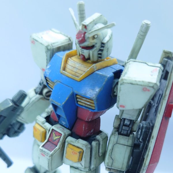 HGガンダムでウェザリング