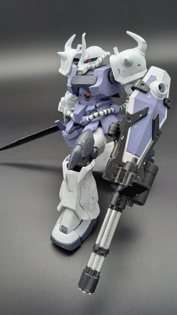 HGUCグフカスタム[イザークカラー]–5枚目/制作者：パイルばんかー