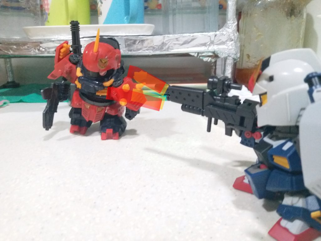 元祖SD ブラッディザク–3枚目/制作者：LUNLUN（邪道可動）