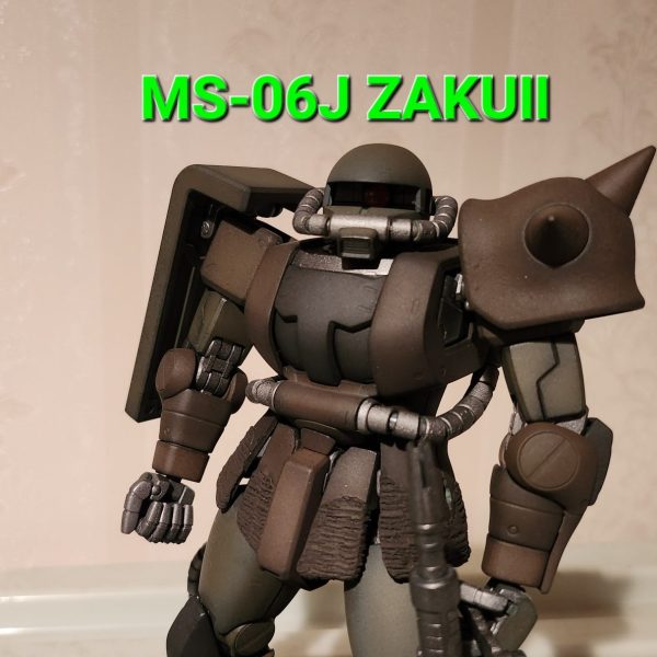 地上用ザクⅡ　ﾂｨﾝﾒﾘｯﾄｺｰﾃｨﾝｸﾞ仕様