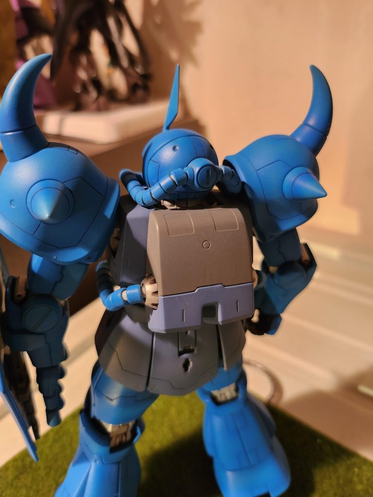 頭部のスジボリ、なかなかの難易度でした。今思うとランドセルはノーマークでしたね。