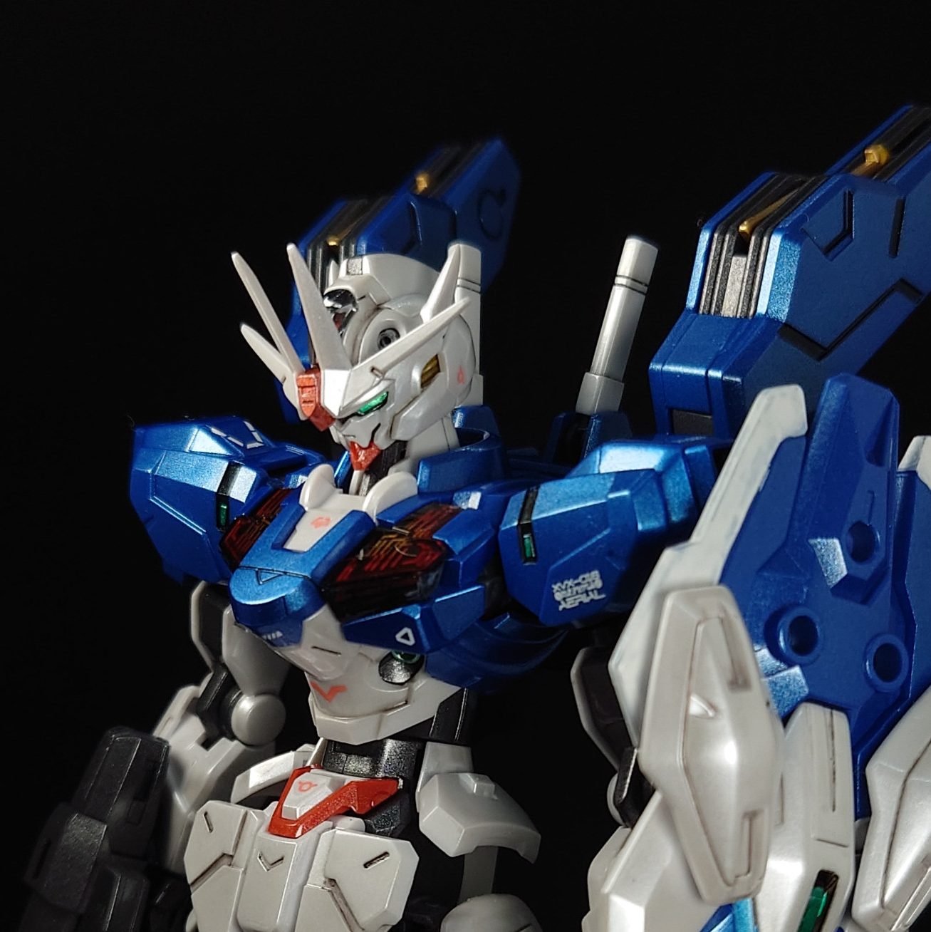 HG エアリアル改修型 パール&メタリック全塗装｜to-yaさんのガンプラ 