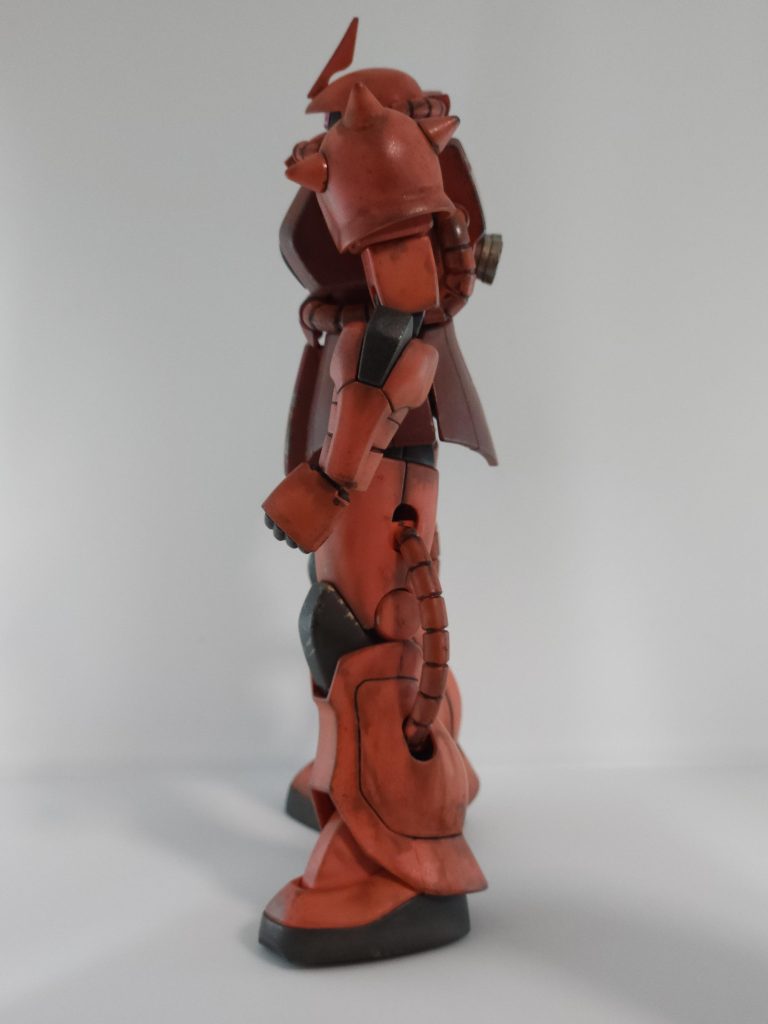 シャア専用ザクII　ウェザリング仕上げ–4枚目/制作者：@shiva2