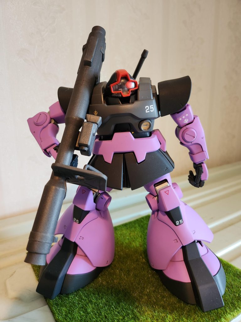 素組からの塗装は、初エアブラシ作品です。とにかく筆塗りより綺麗に塗れた事に感激した記憶は今も忘れません。