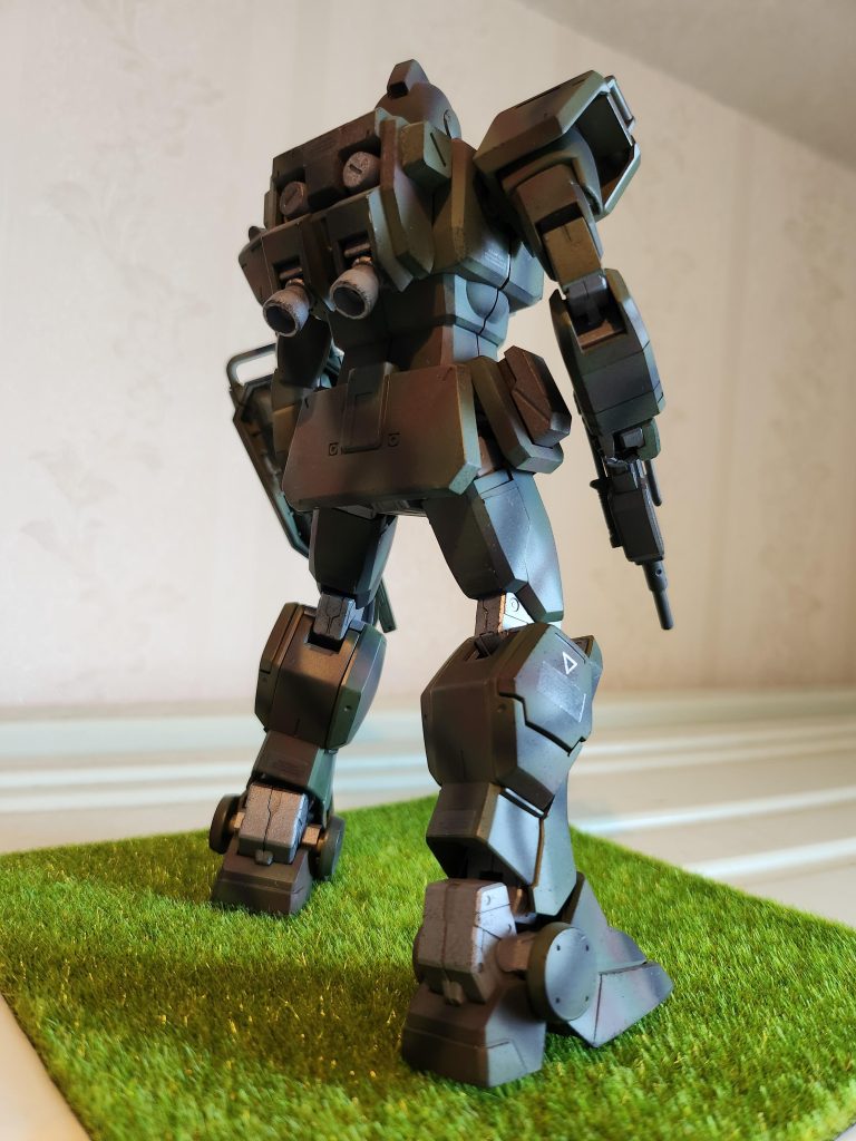 陸戦型ジム　森林迷彩–3枚目/制作者：ムロイ３年生