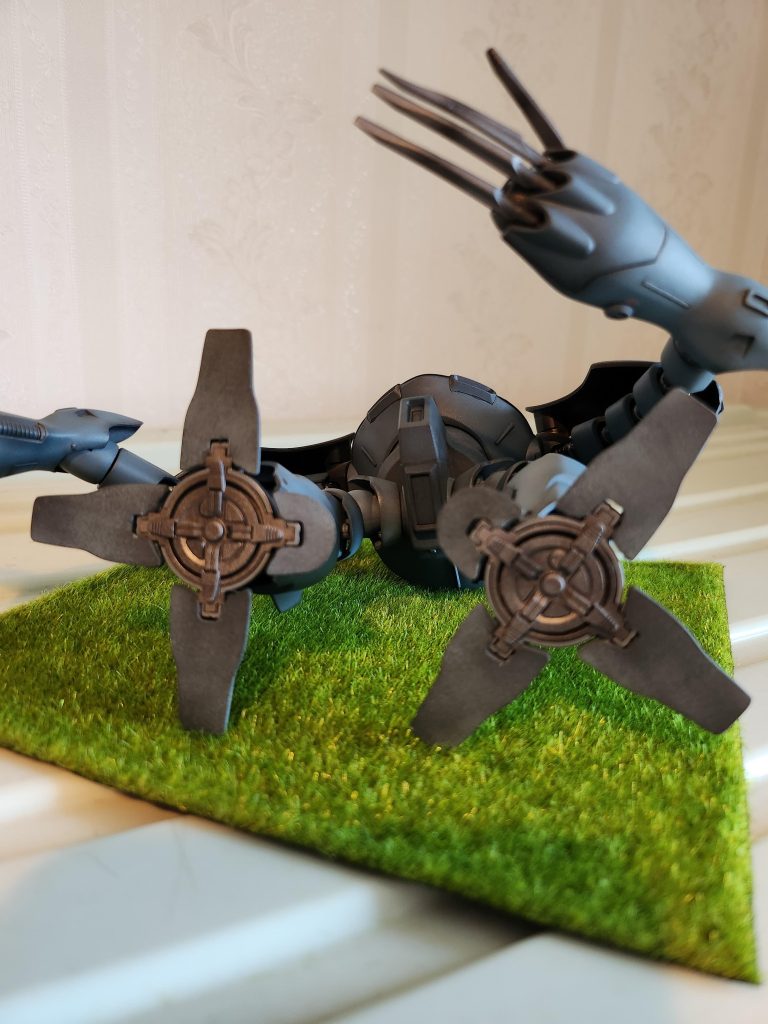 足裏は、MGケンプファのチェーンマインがぴったり合いました！どうですか？