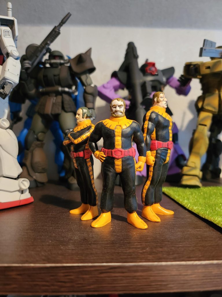 当時はこれを揃えたくて、黒い三連星専用のザクⅠ、高機動型ザクⅡも買ったんですよ(笑)