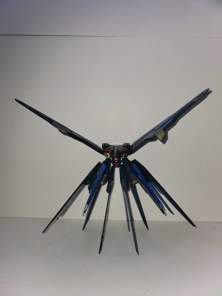 背部のブースターは、Pストフリのものですがなかなか自立させるのが難しく１枚目でしか付けてません