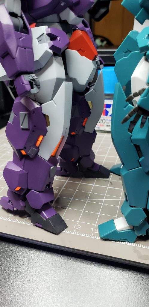 塗り分け後…大変だけどやっぱやらないとです(´・ω・`)