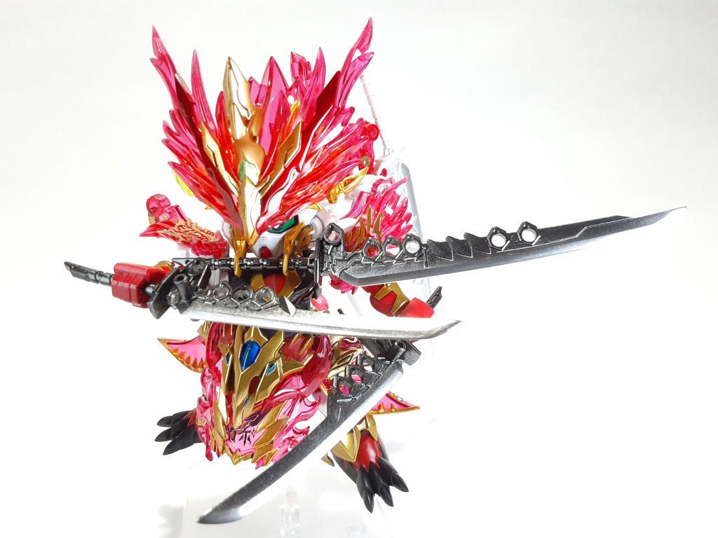 もちろん刀を口に咥えての三刀流もできます