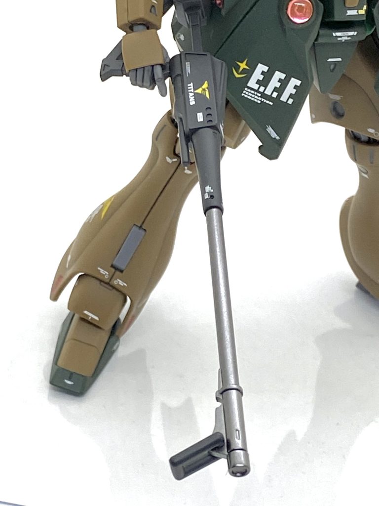 フェダーイン・ライフルは長いマズルの部分を塗り分けて威力がありそうにしています。