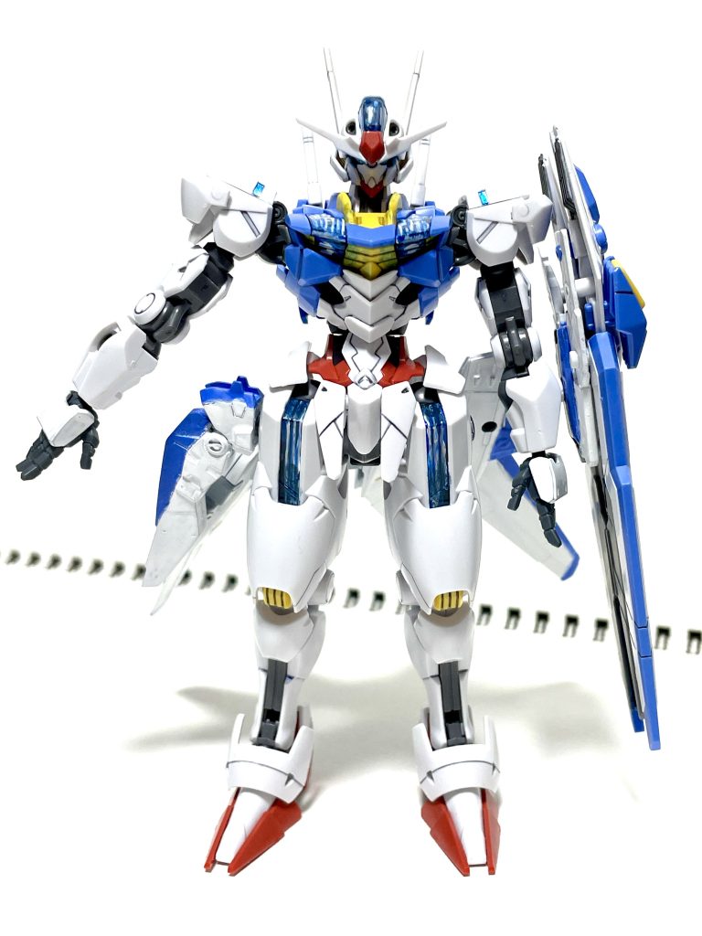 ◆全身。腿のシェルユニットにも同様に手塗りしています。