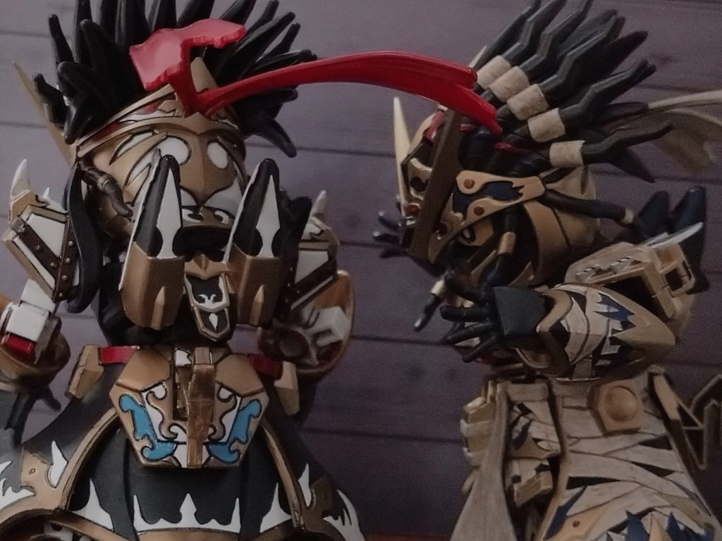 エドワードをコピーした、脅かすのが大好きな古代の幽霊…的なイメージで…す…!