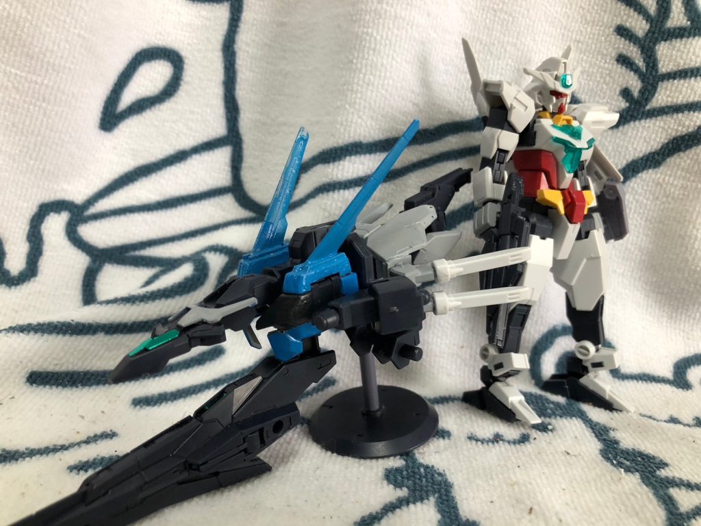 コアガンダムと並べてみた。