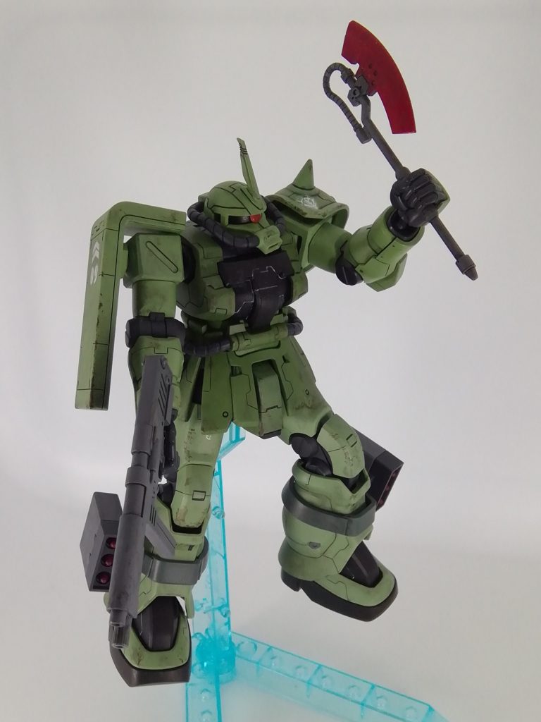 ザクⅡF2【ザクの日に間に合わず！】–3枚目/制作者：fmako