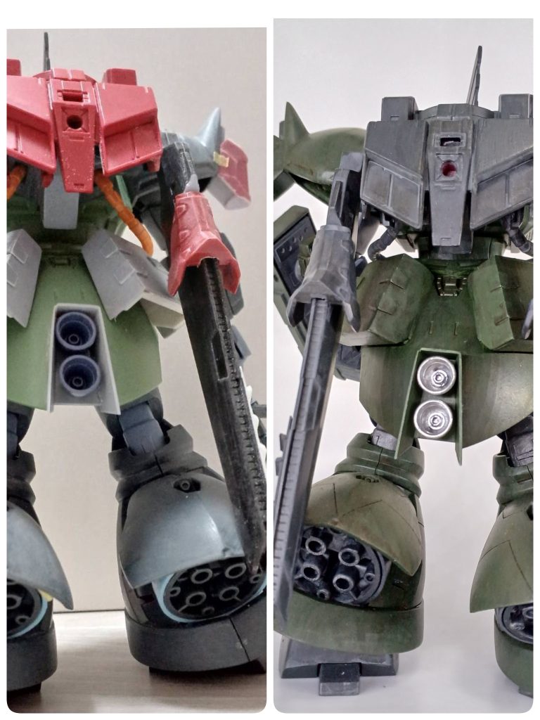 製作工程から比較　　試行錯誤からイメージ通りになったのでは🎵