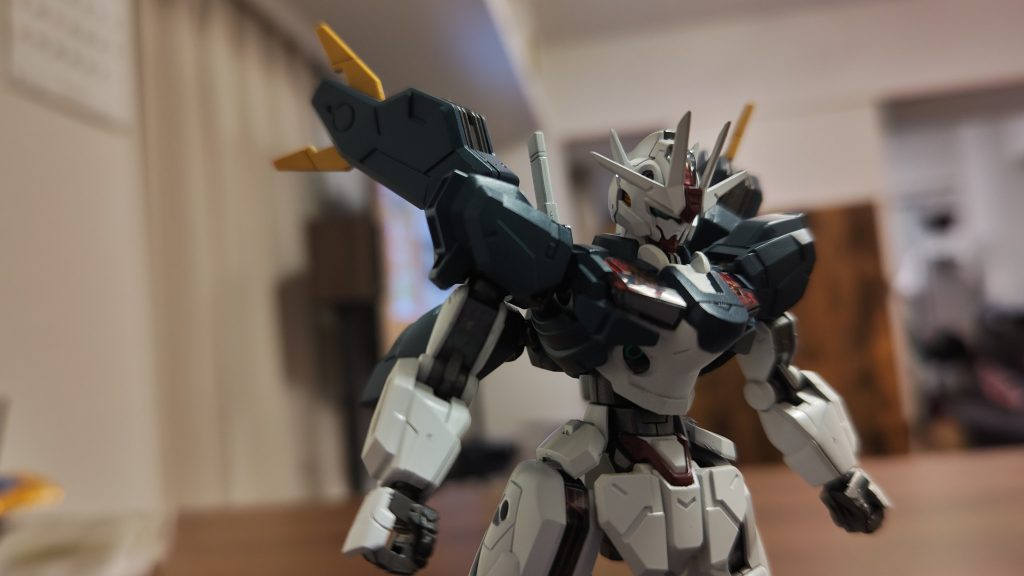 墨入れ前の塗装後仮組み