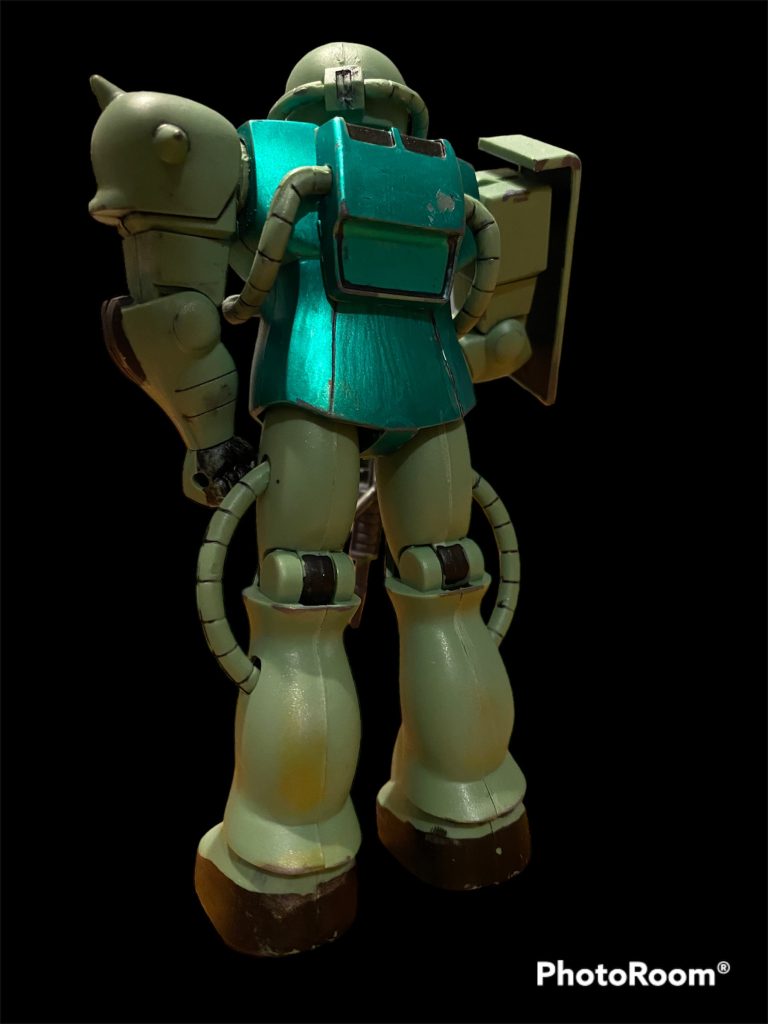 旧キット　量産型ザク1/144–4枚目/制作者：@jhonkosu