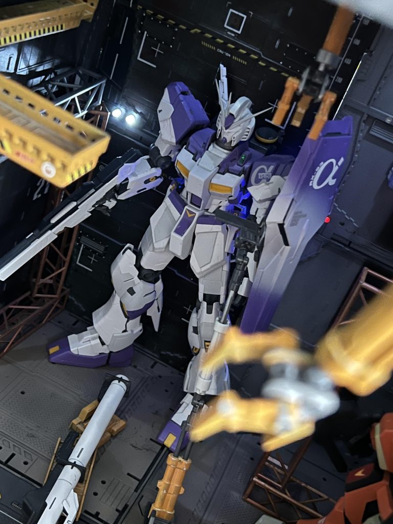 AE & 地球連邦軍🌏EFSF  MS格納庫ジオラマ–2枚目/制作者：SINANJU