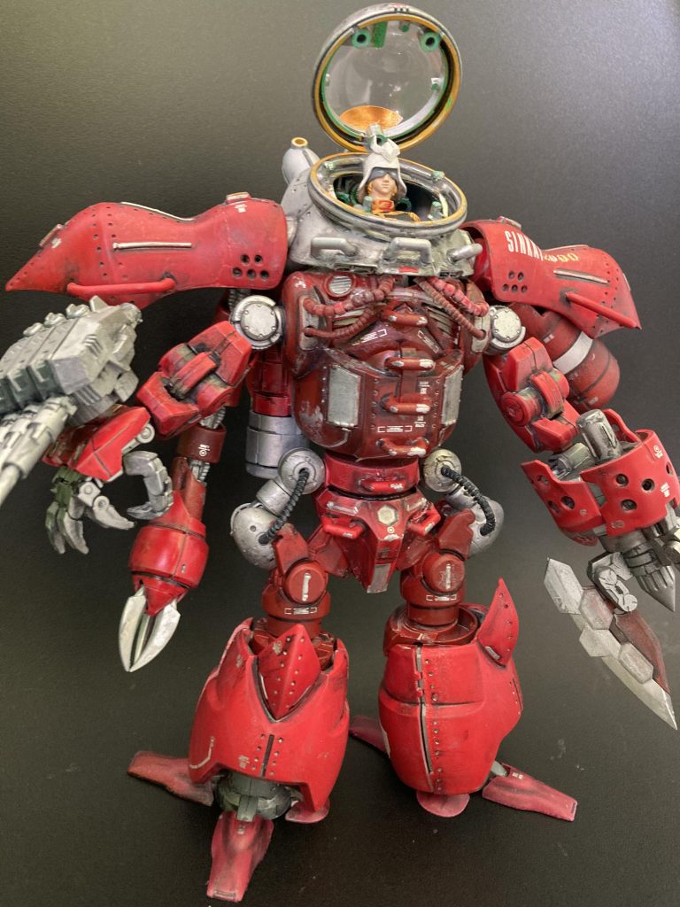 大佐が小回りの効く小型水陸両用モビルスーツを密かに発注していた脳内妄想です。