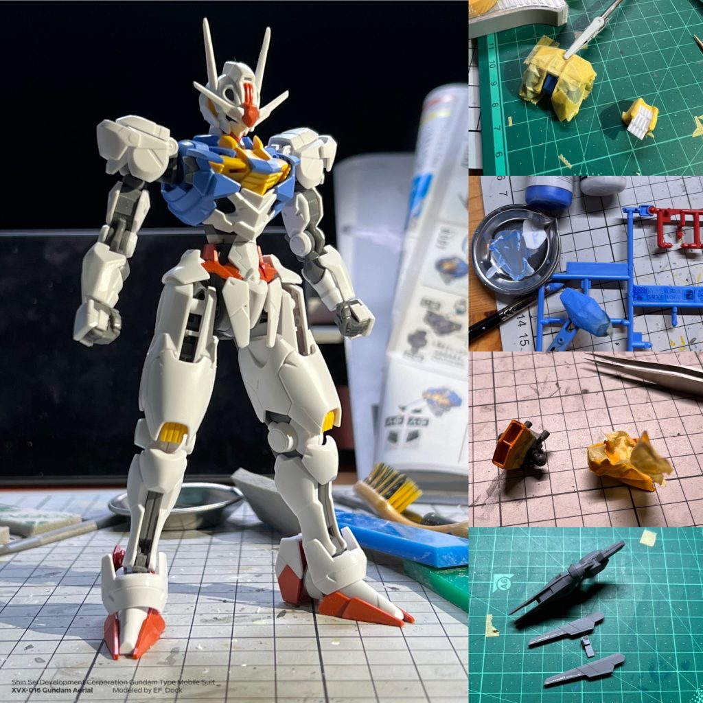 ガンダムエアリアル Gundam Aerial–9枚目/制作者：EF_Dock