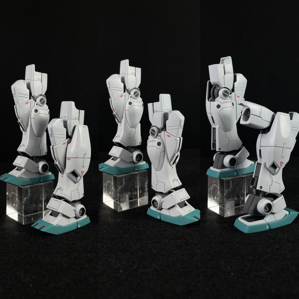 足裏は、、分割からの、ディテールからの、バーニア塗り分け&後ハメからの、塗り分けやけど、撮影忘れ、、まぁいいや 笑