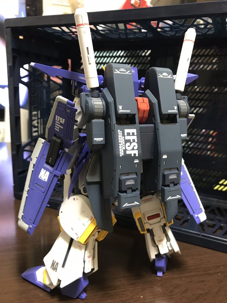 ZZガンダム アムロ機–5枚目/制作者：真樹京介