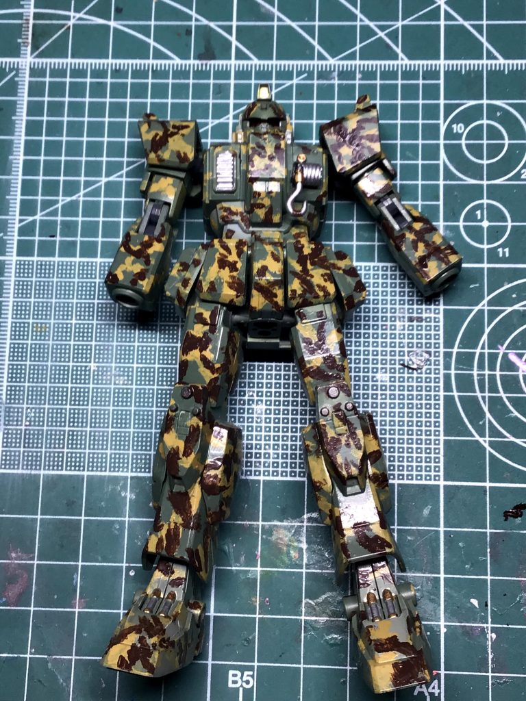 その次がレッドブラウン ほぼスケモの戦車に使用される色ですね