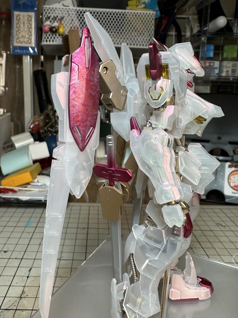 1/144 ガンダムバエル(クリアカラー)–4枚目/制作者：ますす