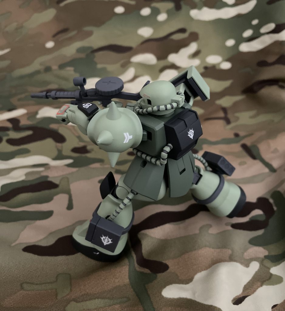 エコプラ ザクⅡ 全塗装–4枚目/制作者：震えるタケ