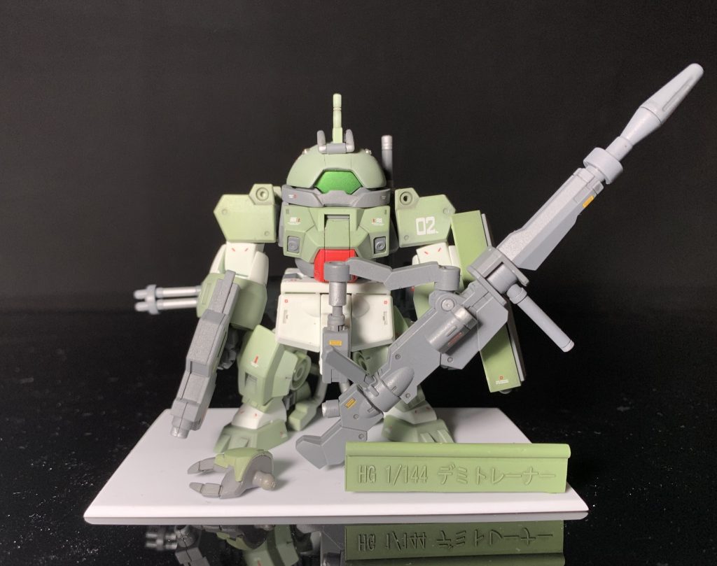 拡張パックのロングライフル。そのままだと長すぎるので各所細かく切り詰めて小型化してます。