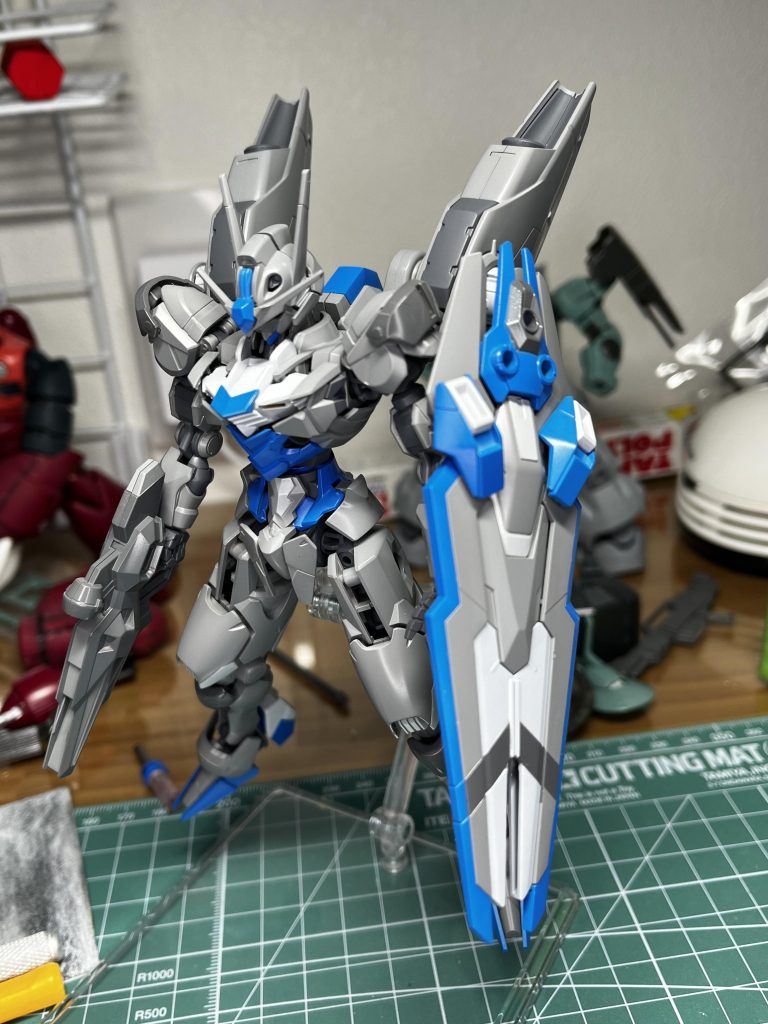 塗装終了時この時点でカッコいーってなって他のキットそっちのけで一気に完成させることに