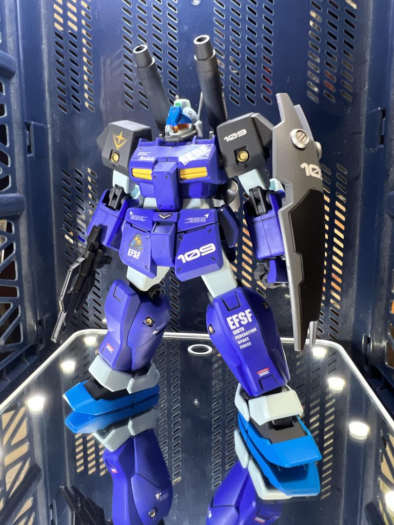 青いジムキャノンⅡでした✨