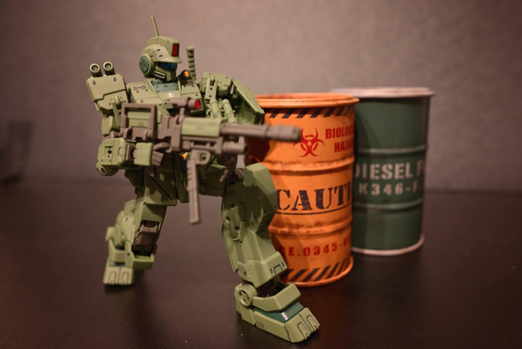 セリアで見つけたドラム缶と(^^)