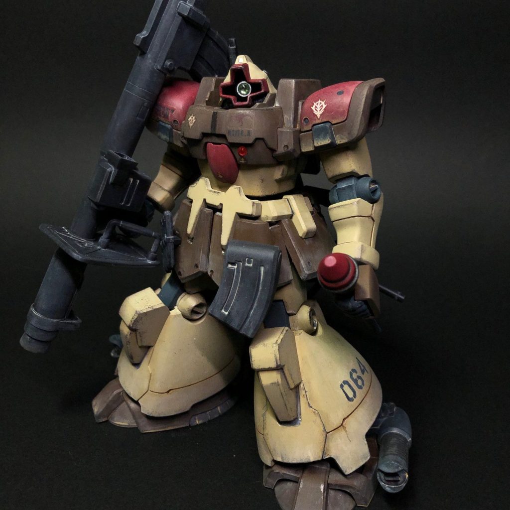 HGUC ドムトローペン｜ぽちょむきんさんのガンプラ作品