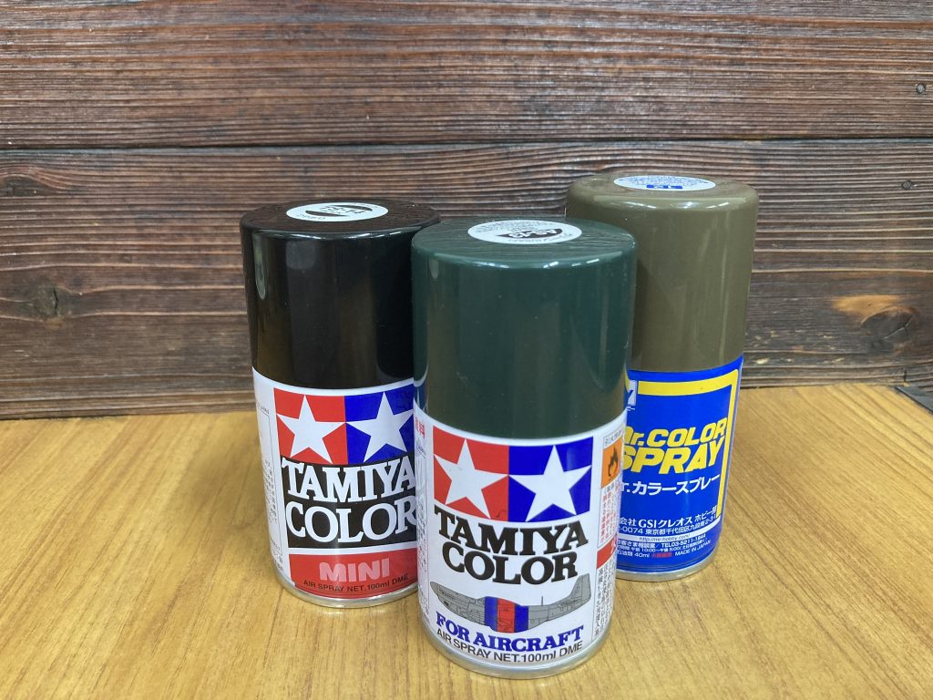 オリーブドラブだけはクレオス使ってます💦