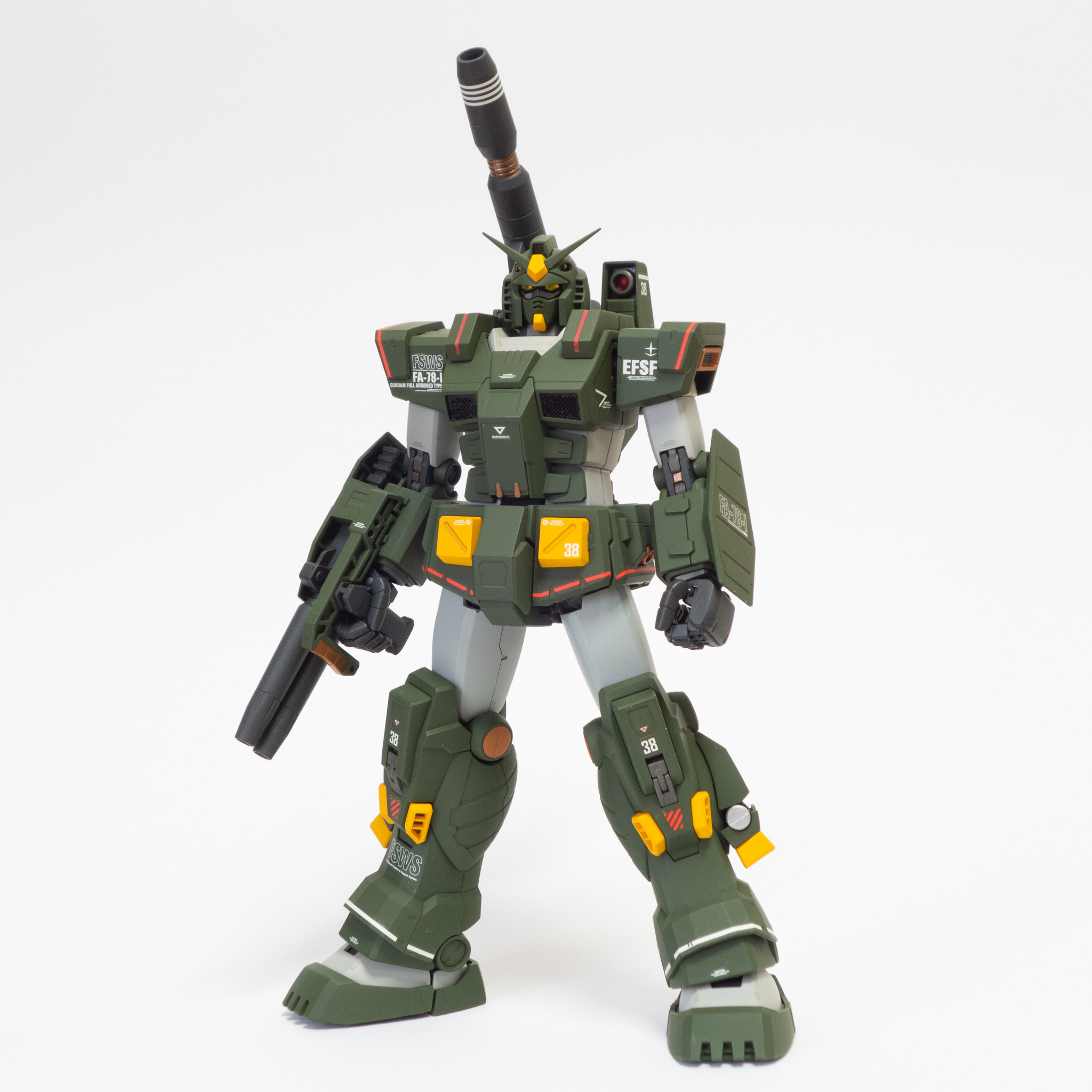 MG FA-78-1 フルアーマーガンダム(MSV)｜mugiさんのガンプラ作品