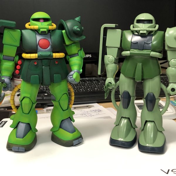 0080 Zaku Fz old kit version