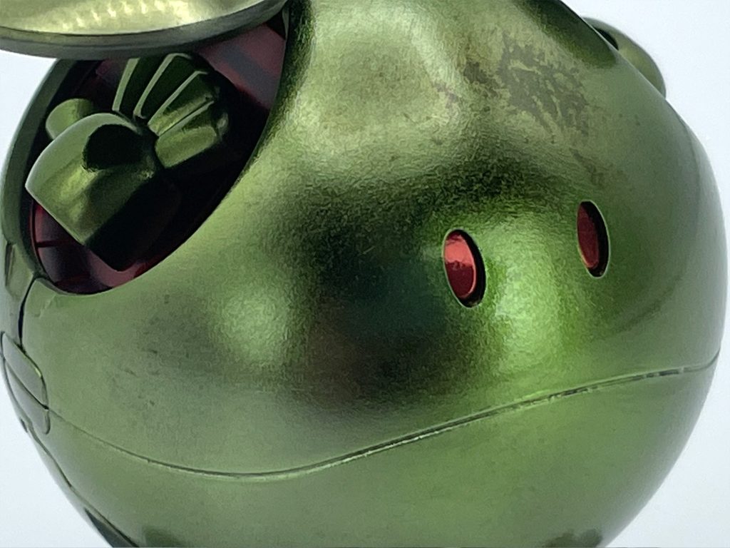 ■ボディカラー内部レッド (ツインアイ含む)┗【B / ボーンミラー → フィニッシュクリヤレッド】