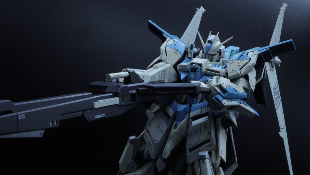 ハイパーメガランチャーを構える（…ているように見える）奇跡のショットｗカラーレシピ等はブログをご覧ください♪