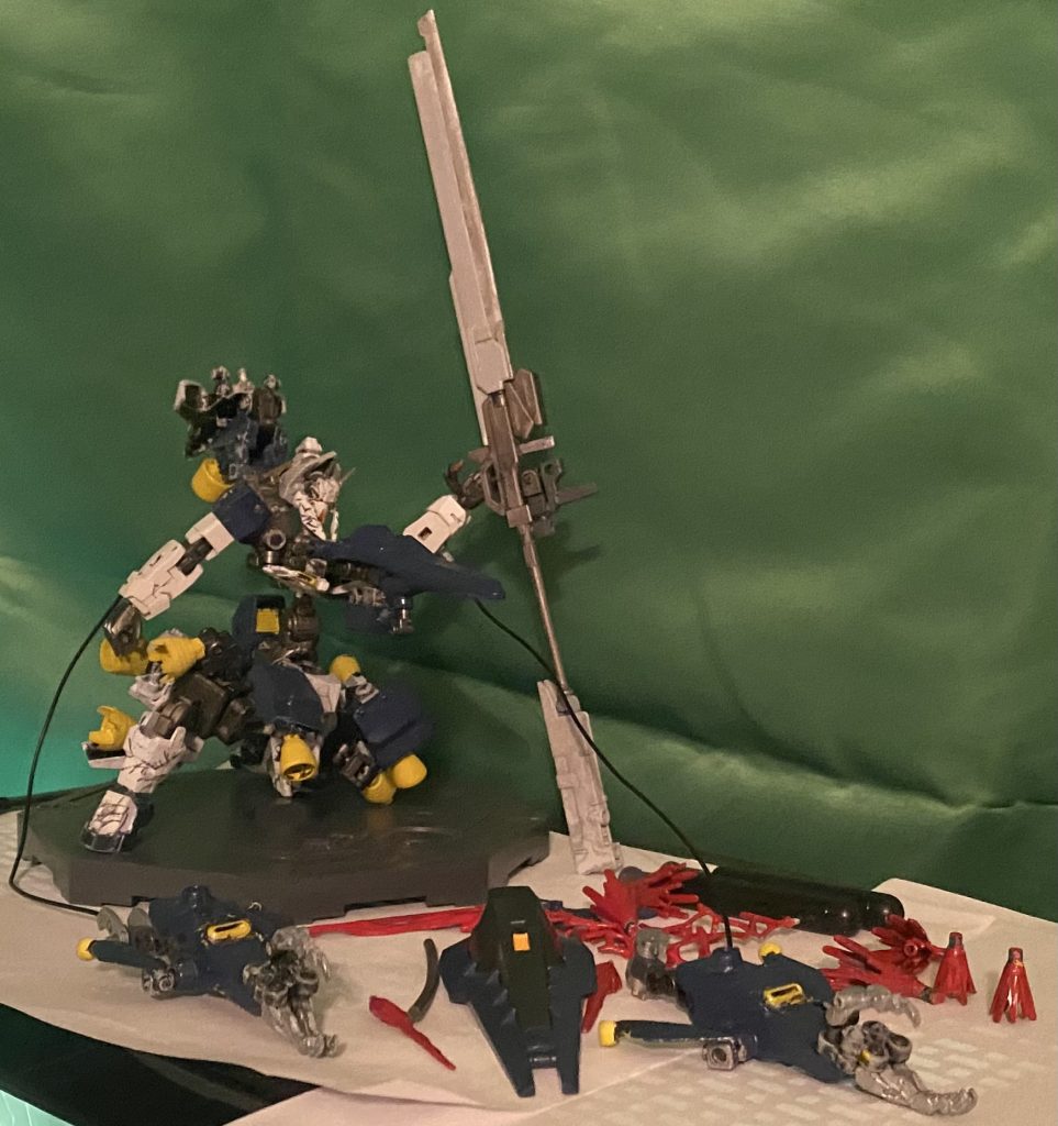 ギア、武器、およびビーム効果。