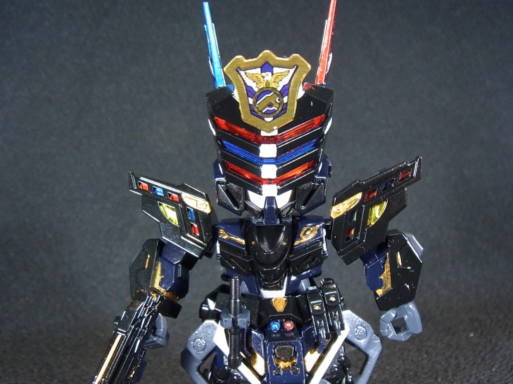 シリーズ全機筆塗り全塗装 3機目★SDW サージェントヴェルデバスターガンダム–2枚目/制作者:@gothloli_lyra