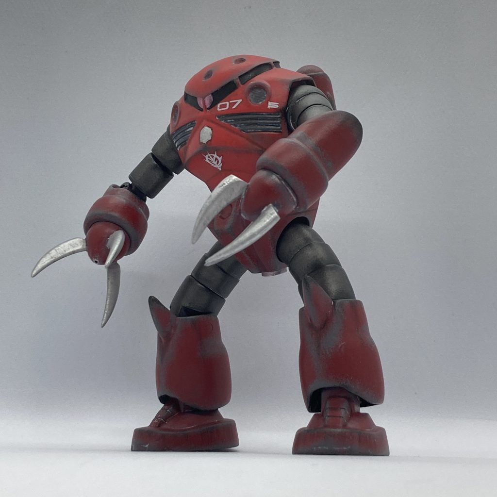 旧キット シャア専用ズゴック 1/144–3枚目/制作者：kennyfm911