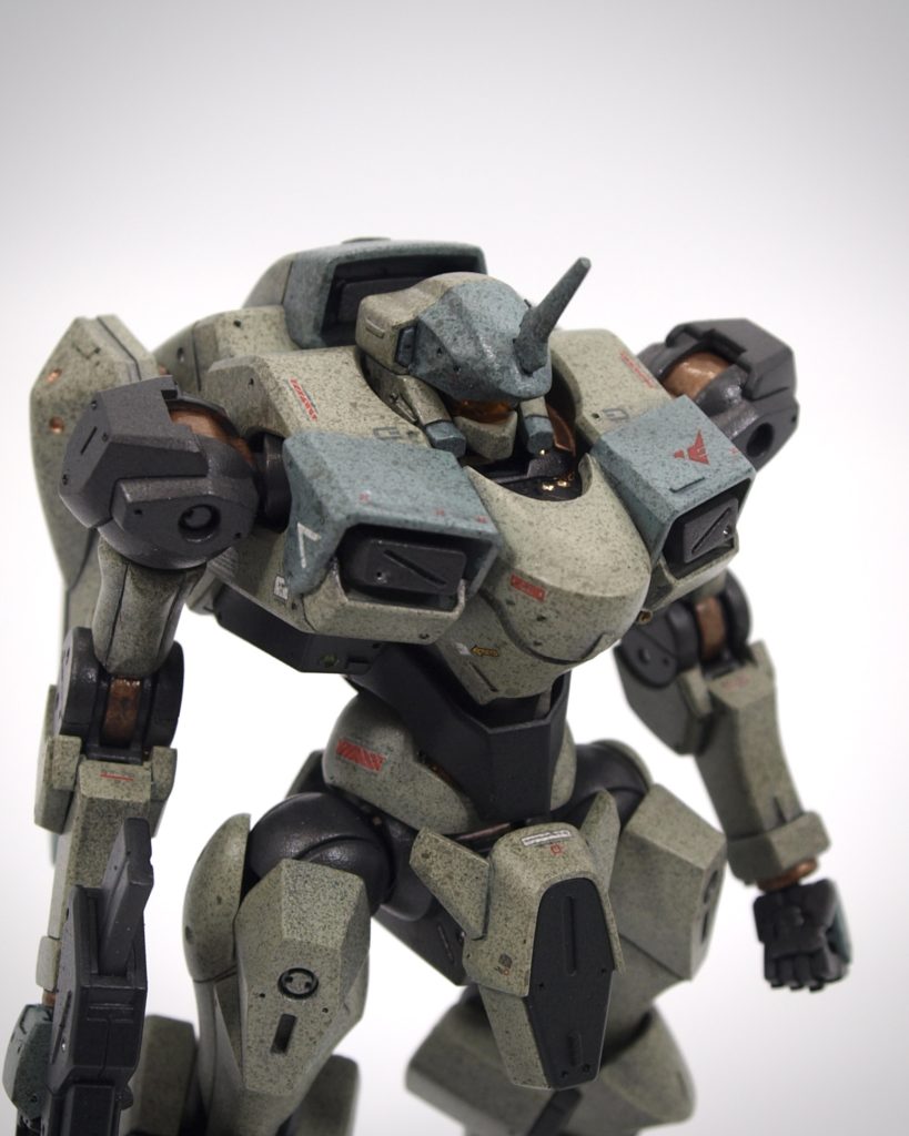 バストアップ首周りを中心にディテールを上げています