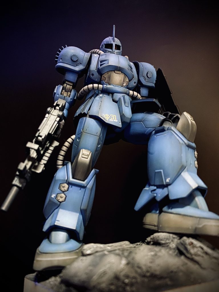 ウェザリング、デカールも控えめにしてます。