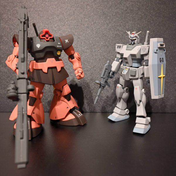 G3ガンダムvsシャア専用リックドム！